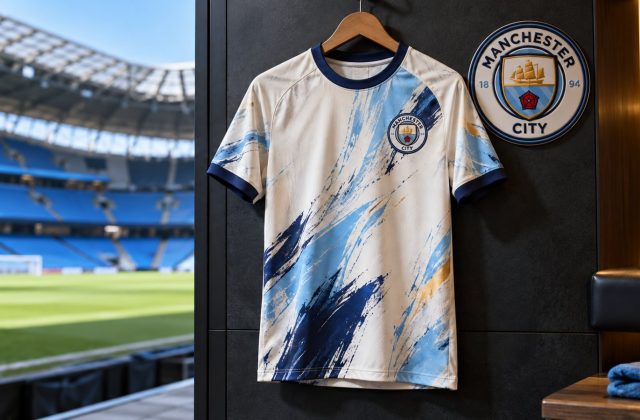 Manchester City’s 2026/27 Home Jersey Introduces a Sky-Blue Gradient