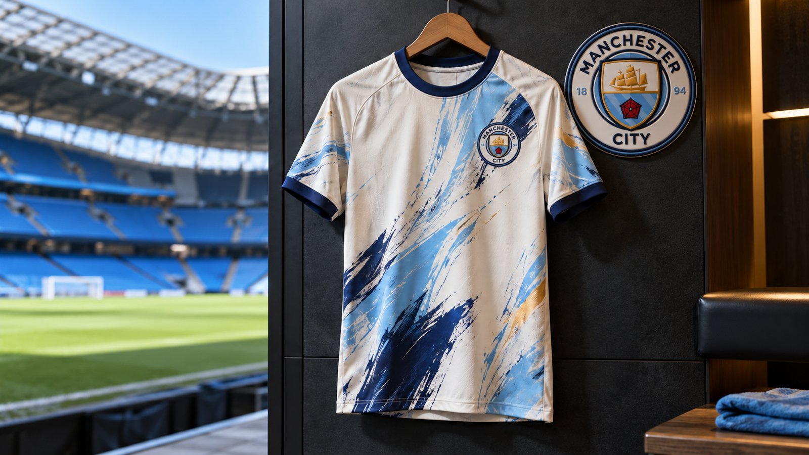 Manchester City’s 2026/27 Home Jersey Introduces a Sky-Blue Gradient
