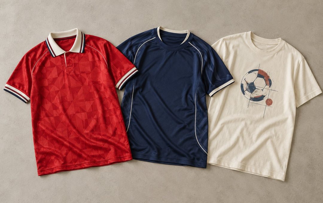 Football Jerseys, Football Shirts and T-shirts: What’s the Difference?