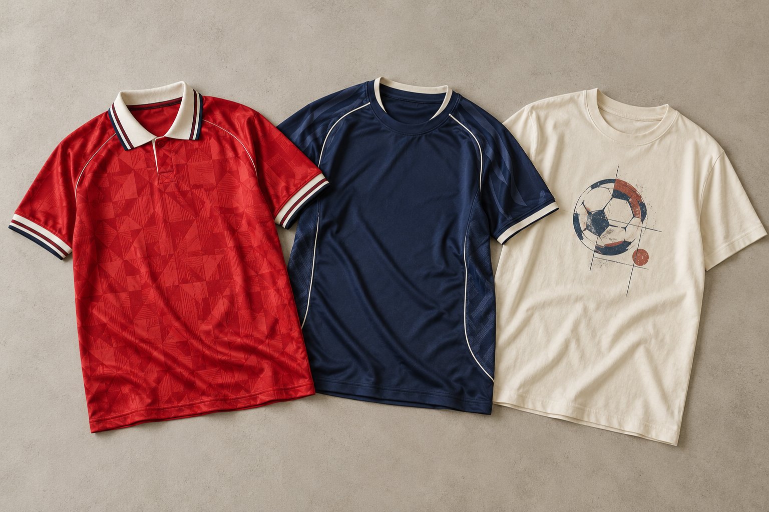 Football Jerseys, Football Shirts and T-shirts: What’s the Difference?